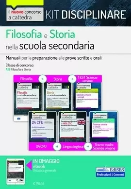 Concorso Scuola Secondaria 2021 Kit Filosofia Storia