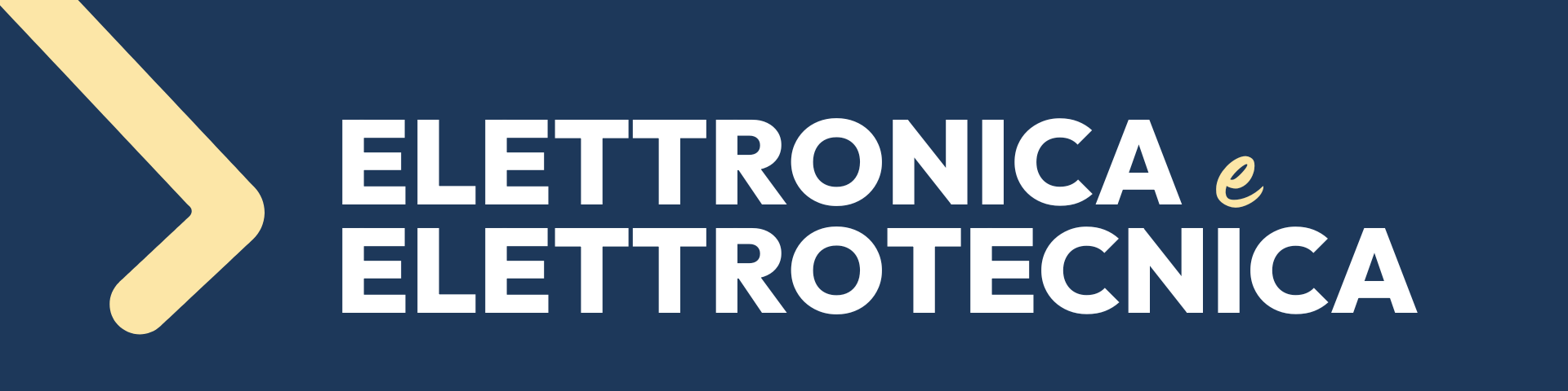 Elettronica ed elettrotecnica