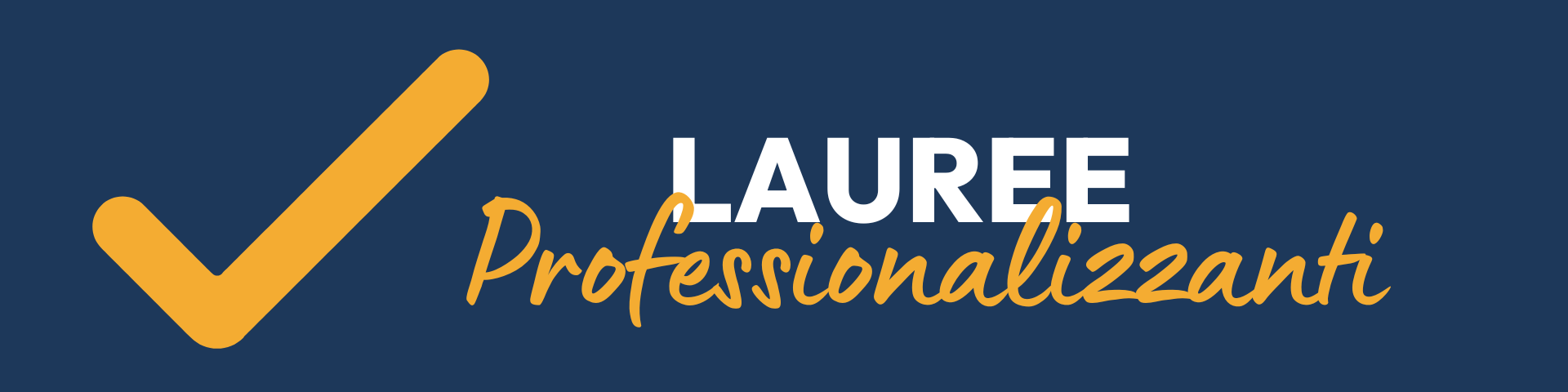 Lauree Professionalizzanti
