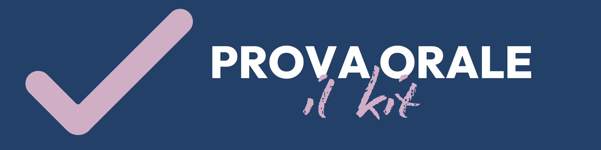 Speciale prova orale