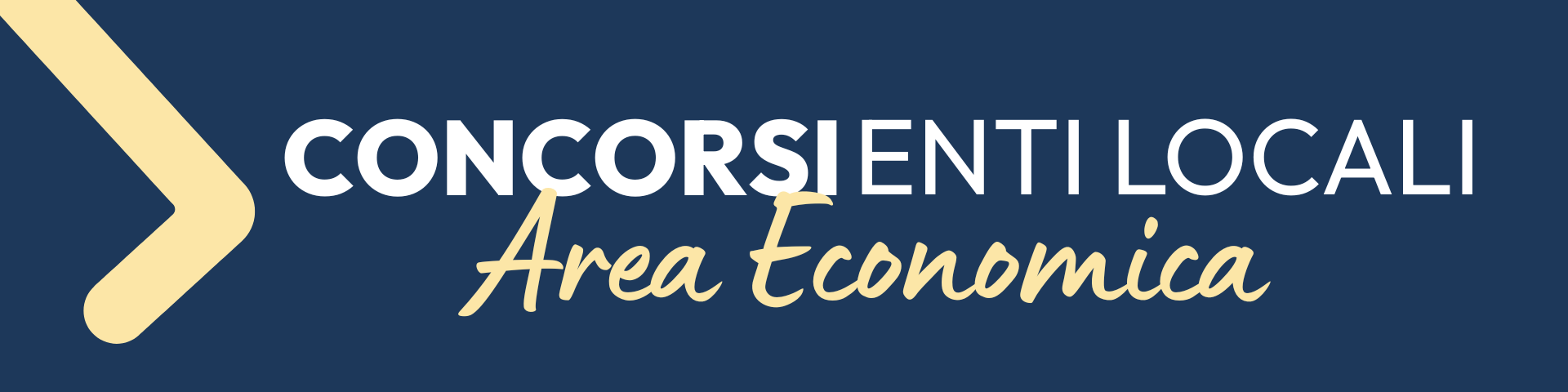 Area economico-finanziaria