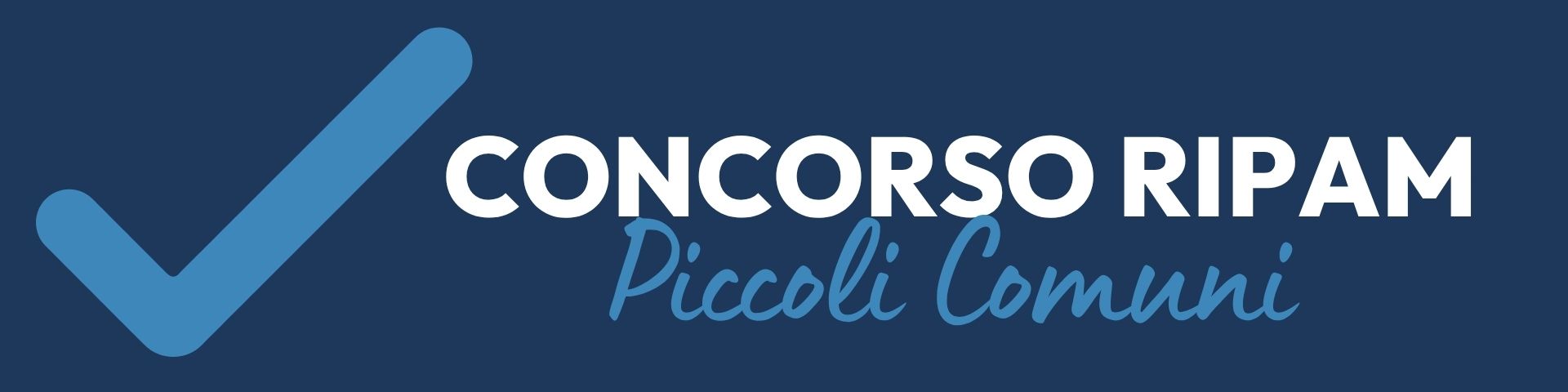 Concorso Piccoli Comuni 2026