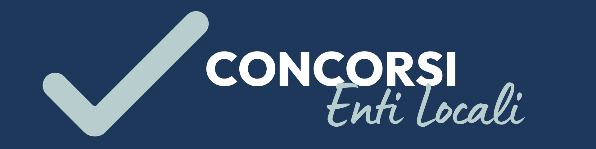 Concorsi Enti Locali