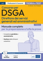  Il Manuale del concorso per Direttori dei Servizi Generali ed Amministrativi (DSGA)