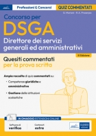  Concorso 1435 DSGA  Direttore dei Servizi Generali e Amministrativi - Test commentati