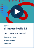  Videocorso online di Inglese Livello B2