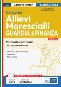  Concorso Allievi Marescialli Guardia di Finanza: prova orale di Storia, Educazione civica, Geografia e Matematica