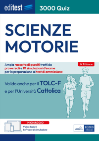  [EBOOK] Test Scienze Motorie 2025: raccolta di 3.000 Quiz