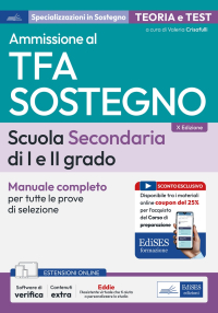 Manuale Concorso TFA Sostegno Didattico nella scuola secondaria di I e II grado 2025