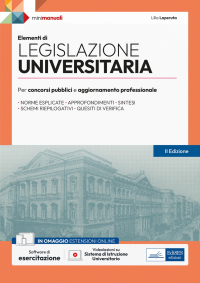  Elementi di Legislazione universitaria