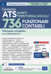  Concorso 736 Funzionari Contabili ATS - Ambiti Territoriali Sociali
