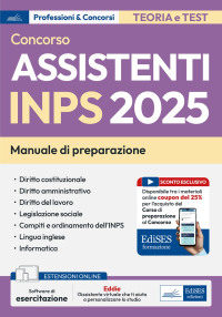  Manuale concorso Assistenti INPS 2025