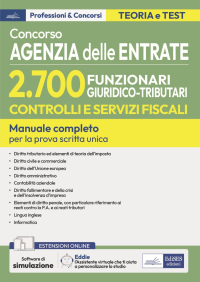  [EBOOK] Manuale concorso 2700 Funzionari Giuridico-Tributari - Agenzia delle Entrate
