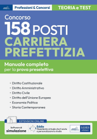  [EBOOK] Manuale Concorso 158 posti Carriera Prefettizia