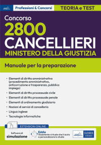  [EBOOK] Concorso 2800 Cancellieri esperti Ministero della Giustizia