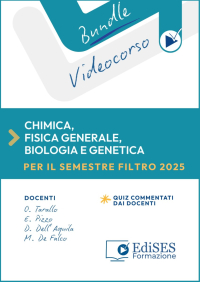  Pacchetto videocorsi per il Semestre Filtro: Fisica, Chimica propedeutica e Biochimica, Biologia e Genetica
