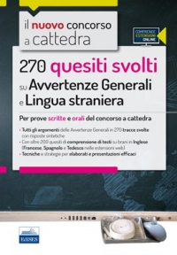  [EBOOK] 270 Quesiti svolti su Avvertenze Generali e Lingua straniera