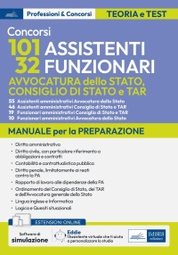  [EBOOK] Concorsi per 101 Assistenti  e 32 Funzionari - Avvocatura dello Stato, Consiglio di Stato e TAR
