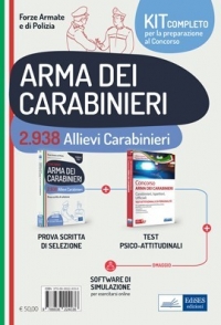  Kit Completo Concorso 3581 Allievi Carabinieri