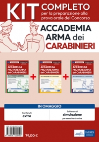 Kit Completo Concorso Accademia Militare Arma dei Carabinieri