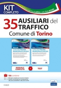  Kit Concorso 35 Ausiliari del traffico nel Comune di Torino