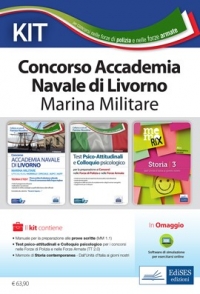  Kit Concorso Accademia Navale di Livorno