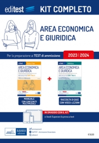 Libri test ammissione di Area Economico-Giuridica