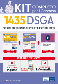  Kit completo Concorso 1435 DSGA