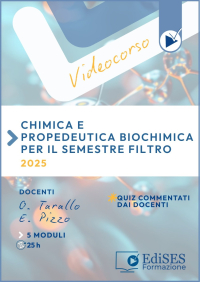  Videocorso online Chimica e Propedeutica Biochimica per il semestre filtro