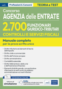  [EBOOK] Manuale concorso 2700 Funzionari Giuridico-Tributari - Agenzia delle Entrate