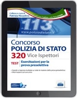  [EBOOK] Concorso 320 Viceispettori Polizia di Stato - Esercitazioni