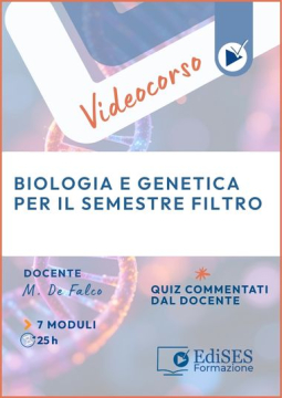 Videocorso online esercitazioni di Biologia e Genetica per il semestre filtro