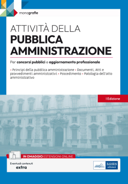 Attività della pubblica amministrazione