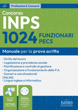 [EBOOK] Manuale Concorso INPS 1024 Funzionari PECS