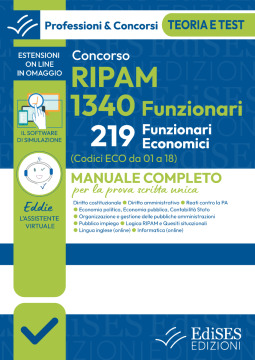 [EBOOK] Concorsi RIPAM 2026: 1340 Funzionari - 219 Funzionari economici