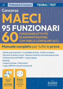[EBOOK] Concorso 60 Funzionari amministrativi, contabili e consolari MAECI 