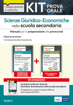 KIT prova orale Scienze giuridico-economiche 