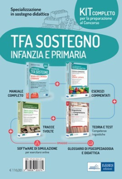 Kit completo Specializzazione sostegno didattico Scuola Infanzia e Primaria 2021