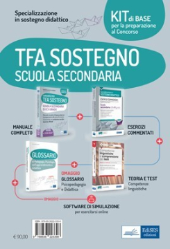 Kit Base Specializzazione Sostegno didattico Scuola Secondaria - Edizione 2021