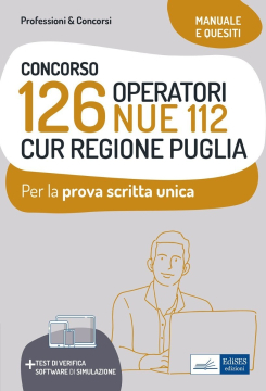 [EBOOK] Concorso 126 Operatori NUE 112 - CUR Regione Puglia