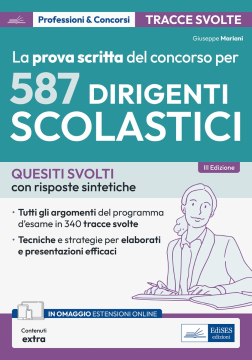 La prova scritta del concorso per 587 Dirigenti scolastici