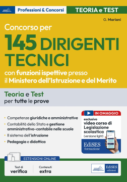 Concorso 145 posti Dirigente tecnico con funzioni ispettive - Ministero Istruzione e del Merito
