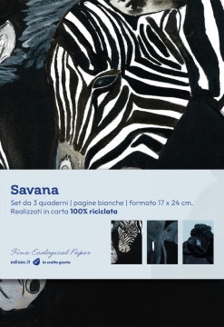 Kit da 3 Quaderni - Savana