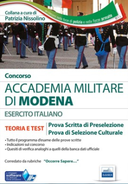 Concorso Accademia Militare di Modena