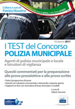 I test dei concorsi nella Polizia Municipale
