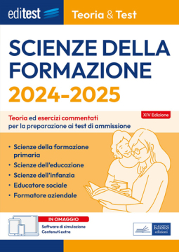  Test Scienze della Formazione Primaria 2024: manuale di teoria