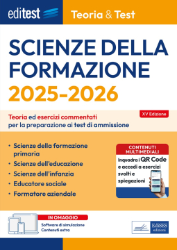 [EBOOK] Test Scienze della Formazione Primaria 2025: manuale di teoria
