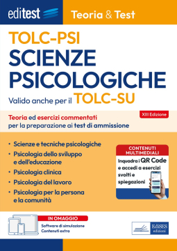 TOLC-PSI 2025: Manuale di Teoria per il test di Scienze Psicologiche