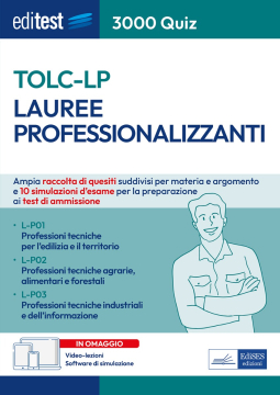 Test Lauree professionalizzanti 2025 TOLC-LP: Raccolta di 3.000 Quiz