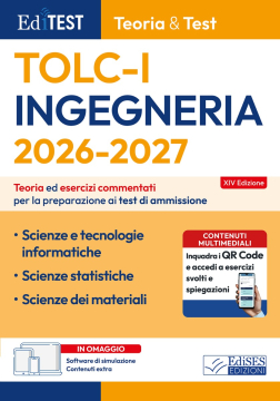 TOLC-I 2026:  manuale di teoria per il test di Ingegneria